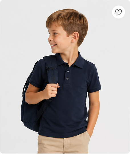 LIUMI Kids Premium Polo Shirt