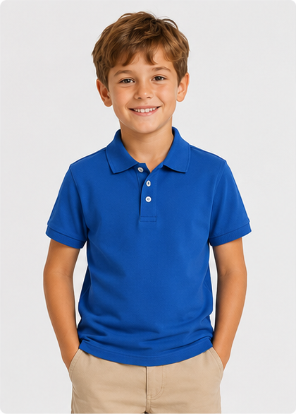 LIUMI Kids premium polo marškinėliai