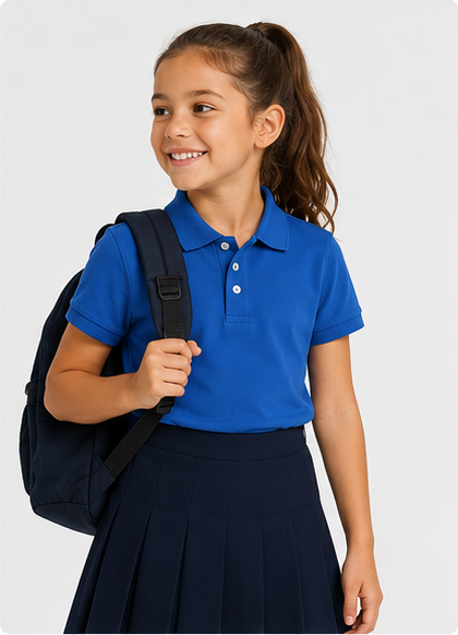 LIUMI Kids premium polo marškinėliai