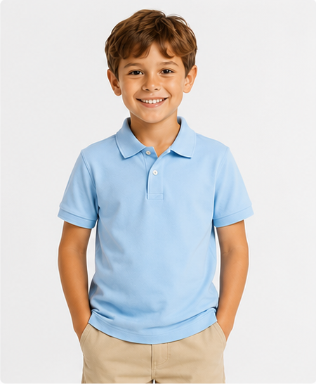 LIUMI Kids premium polo marškinėliai
