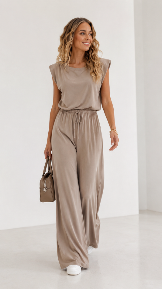 Monroe Nude Two-Piece Set